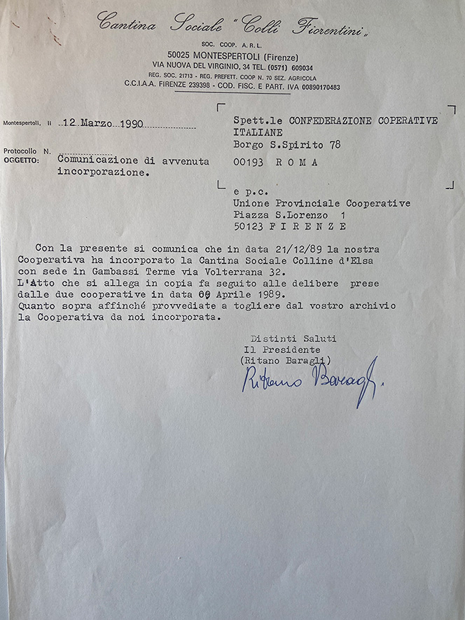 Cantina Sociale Colli Fiorentini Tuscany