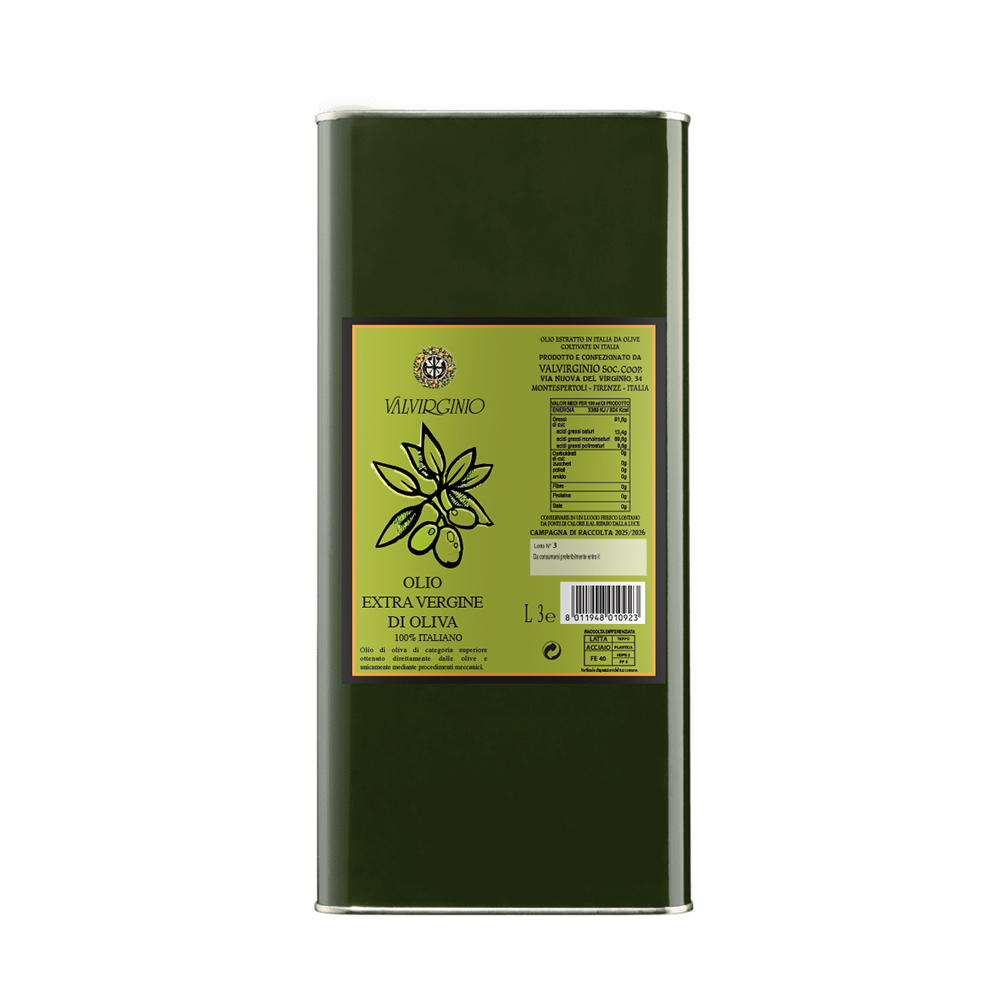 olio- extra vergine di oliva Valvirginio