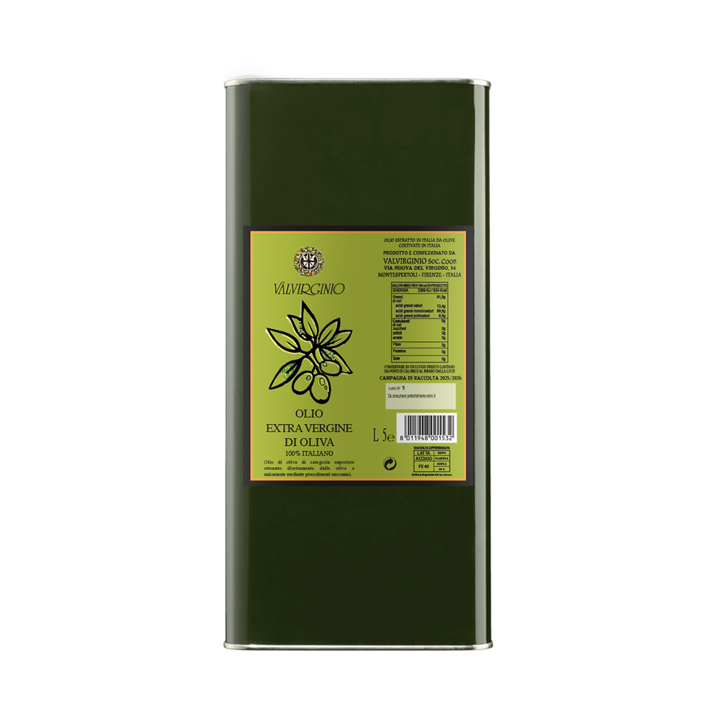 olio- extra vergine di oliva Valvirginio